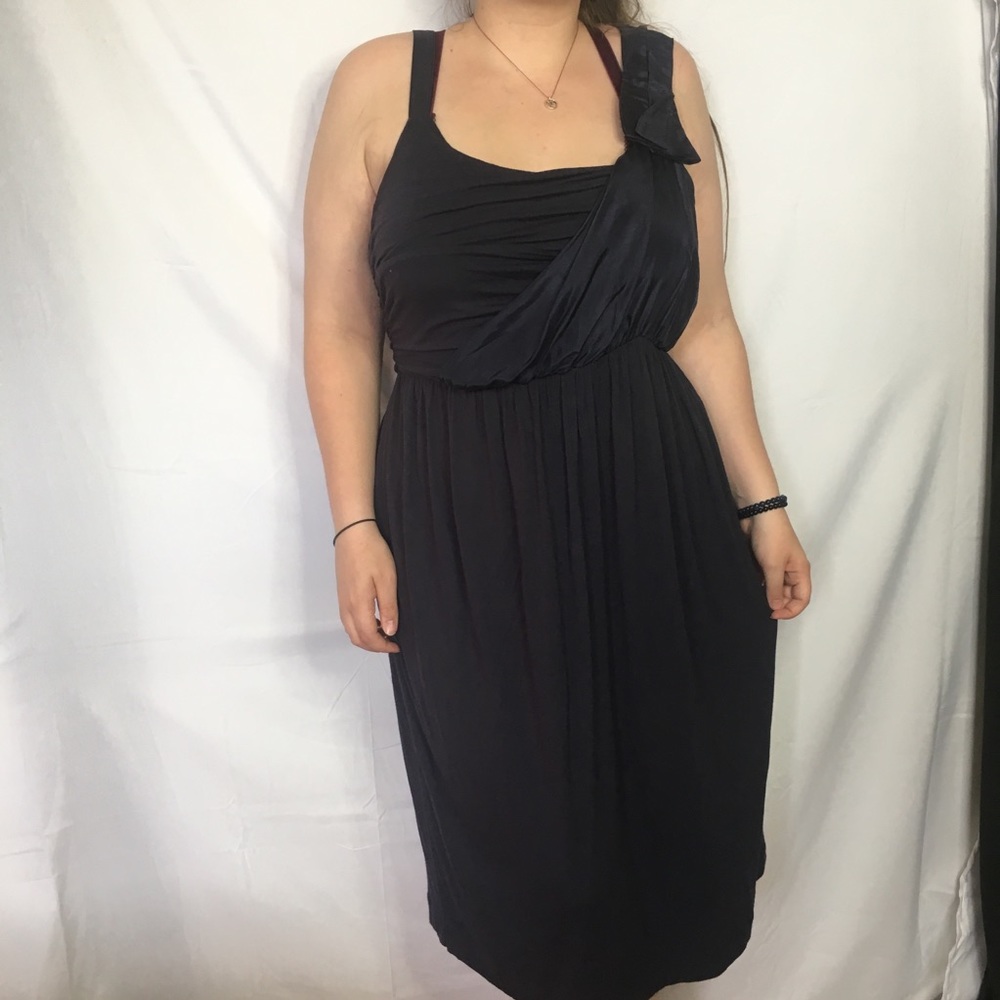 Anthro Deletta Blue Dress